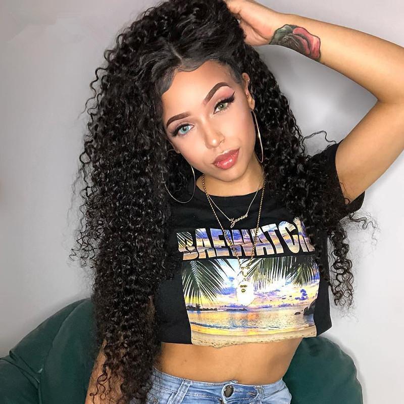 Loose Curly Short 13x4 Lace Front Human Hair Wigs pre plucked Brazilian Remy Hair Frontal Wig For Black Women Deep Wave, As pic
Loose Curly Short 13x4 Lace Front Human Hair Wigs pre plucked Brazilian Remy Hair Frontal Wig For Black Women Deep Wave, As pic