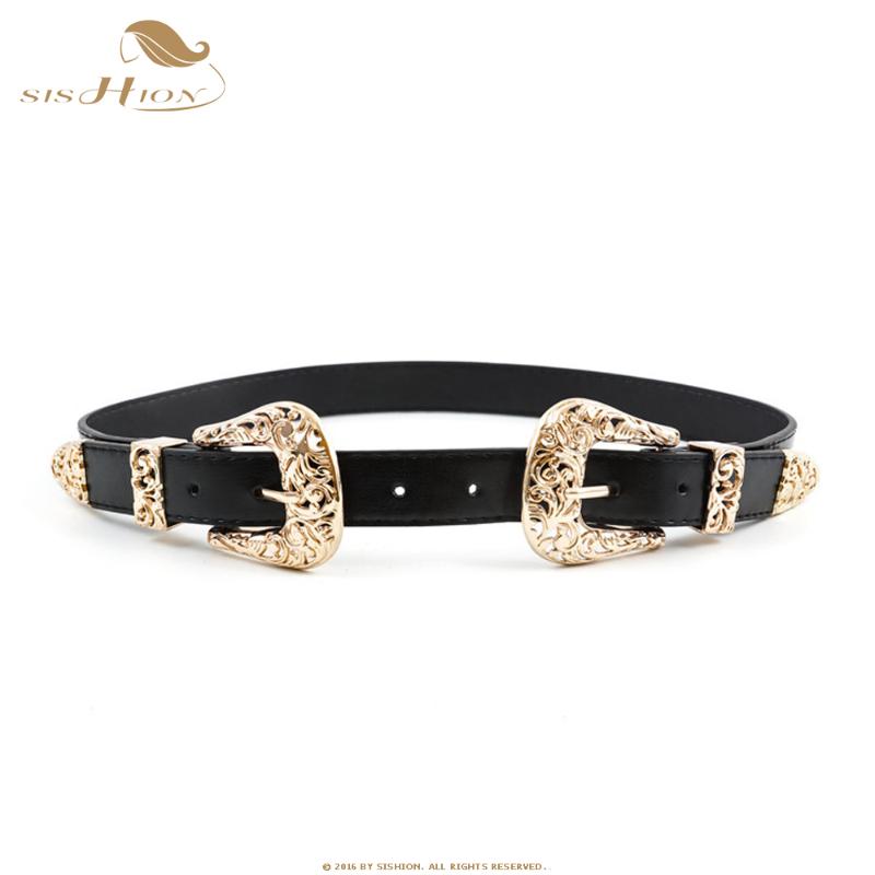 SISHION Black Belts for Women SP0164 2020 Fashion Vintage Retro punk thin leather belt, Black;brown
SISHION Black Belts for Women SP0164 2020 Fashion Vintage Retro punk thin leather belt, Black;brown