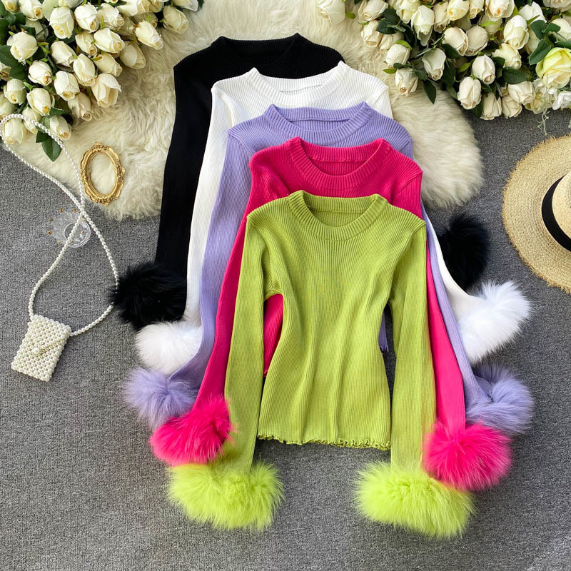2021 New Singiny female design sweater knitted neck long thin elastic jumper winter fashion streetwear pullovers KZZO, Black
2021 New Singiny female design sweater knitted neck long thin elastic jumper winter fashion streetwear pullovers KZZO, Black