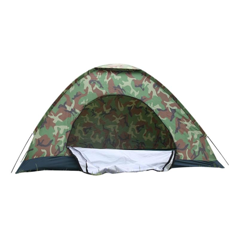 2 Person Tourist Single Layer Beach Travel Outdoor Camping Waterproof Folding Shelter Easy Install Protable Camouflage Tent
2 Person Tourist Single Layer Beach Travel Outdoor Camping Waterproof Folding Shelter Easy Install Protable Camouflage Tent