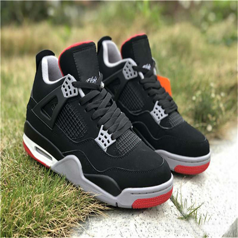 New Jumpman Bred Black Cat Neon White Cement Basketball Shoes Men 4 Scotts Toro Bravo Fire Red Cool Grey Sneakers, Black red
New Jumpman Bred Black Cat Neon White Cement Basketball Shoes Men 4 Scotts Toro Bravo Fire Red Cool Grey Sneakers, Black red