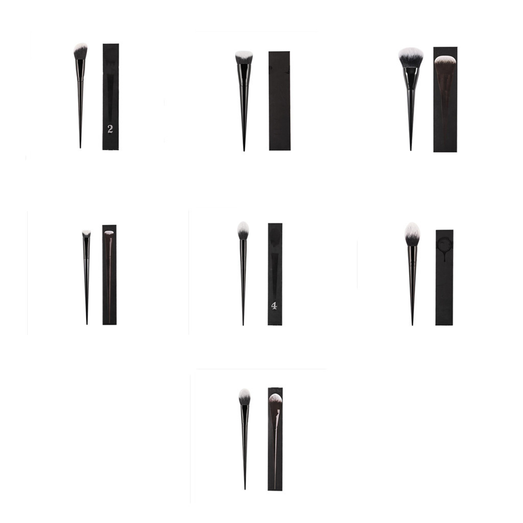 

EPACK 3D Lock-It Edge Foundation Brush No.10 - Black Perfect Foundation Sculpt Contour Makeup Brush