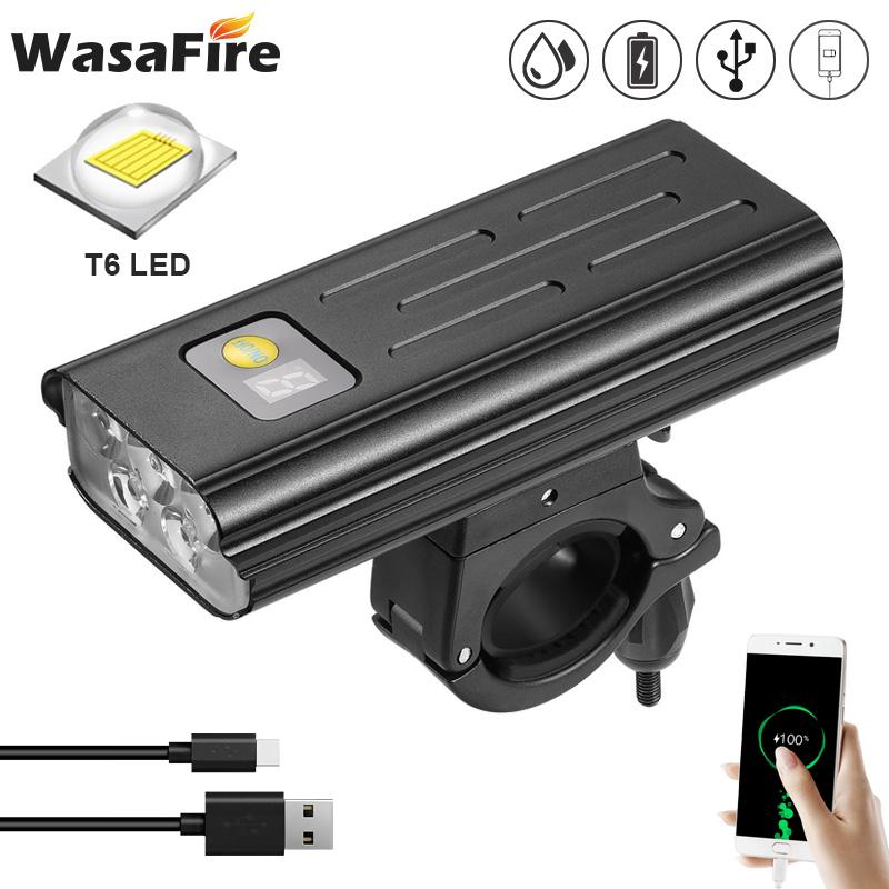 Bicycle Front Light 3000 Lumen 5xT6 Led Bike Light 5200mAh USB MTB Head Lamp Cycling Headlight with Battery Power Display
Bicycle Front Light 3000 Lumen 5xT6 Led Bike Light 5200mAh USB MTB Head Lamp Cycling Headlight with Battery Power Display