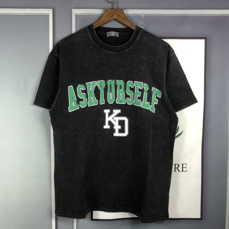 2021 New Green T-shirt Men Women Vintage Askyurself Tee Heavy Fabric Short Sleeve M6au
2021 New Green T-shirt Men Women Vintage Askyurself Tee Heavy Fabric Short Sleeve M6au