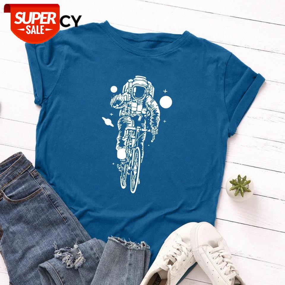 JFUNCY 100% Cotton Summer Tshirt Plus Size Creative Astronaut Print Women T-Shirt Short Sleeve Woman Tee Tops Female T Shirt #xb7H, White
JFUNCY 100% Cotton Summer Tshirt Plus Size Creative Astronaut Print Women T-Shirt Short Sleeve Woman Tee Tops Female T Shirt #xb7H, White