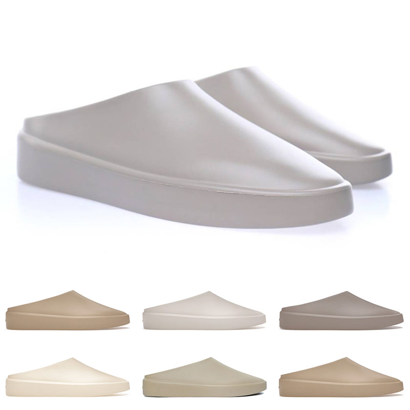 2022 Newest FOG Fears of God The California Slip-On Shoes for Men Women Almond Oat Cement Concrete Cream Slides Extralight EVA Sandals Luxurys Designers Slippers US 12, Cream 36-46 
2022 Newest FOG Fears of God The California Slip-On Shoes for Men Women Almond Oat Cement Concrete Cream Slides Extralight EVA Sandals Luxurys Designers Slippers US 12, Cream 36-46
