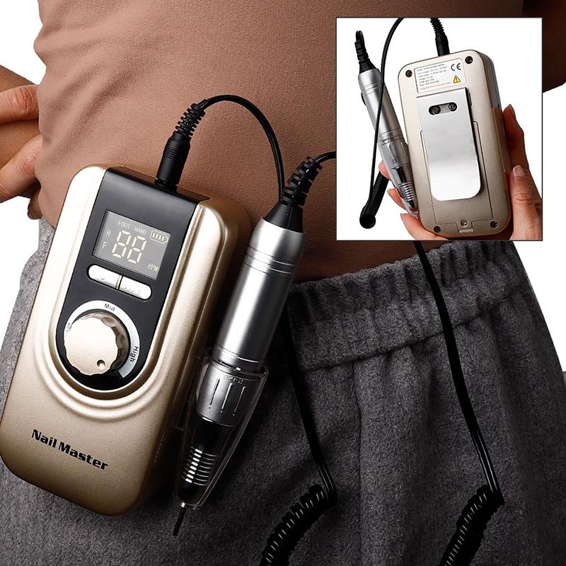 Hot sale 25W 35000 RPM electric rechargeable portable nail drill for nail salons rill art tools
Hot sale 25W 35000 RPM electric rechargeable portable nail drill for nail salons rill art tools