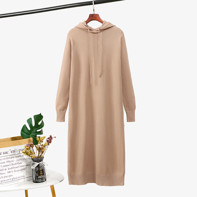 2021 New Oversize Autumn Winter Basic Hooded Long Sweater Women Loose Thick Maix Female Robe Chic Knit Straight Dress Stol, Khaki
2021 New Oversize Autumn Winter Basic Hooded Long Sweater Women Loose Thick Maix Female Robe Chic Knit Straight Dress Stol, Khaki