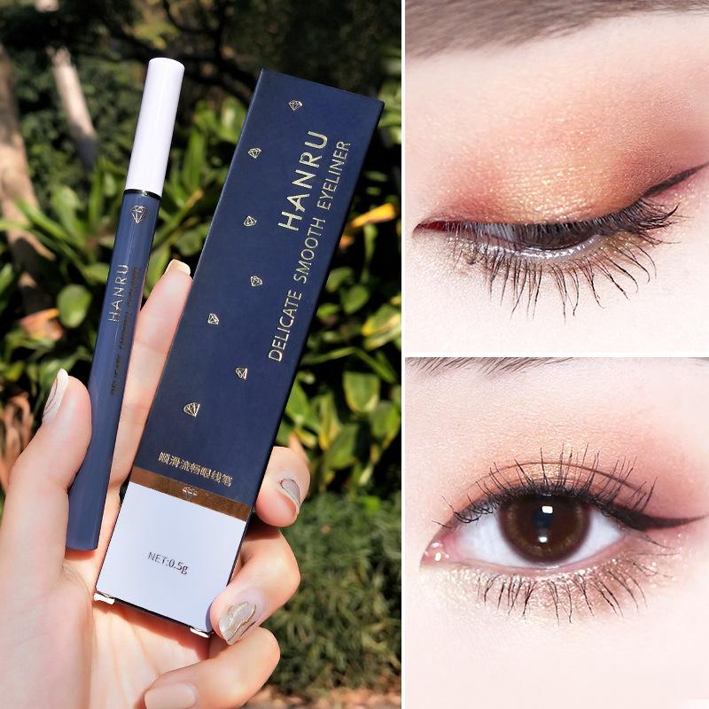 Han Ru Women's Waterproof Eyeliner, No Smudging, Very Fine Liquid Eyeliner Pen for Beginners Beauty Eye Liner Eyeliner
Han Ru Women's Waterproof Eyeliner, No Smudging, Very Fine Liquid Eyeliner Pen for Beginners Beauty Eye Liner Eyeliner