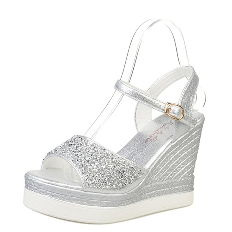 2021 high heels sandals women shinning glitter silver gold platform wedges 2021 summer ladies open toe casual shoes pumps hot
2021 high heels sandals women shinning glitter silver gold platform wedges 2021 summer ladies open toe casual shoes pumps hot