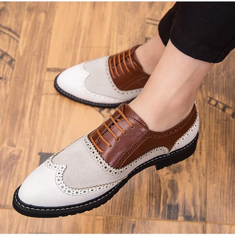 Men male dress man formal vintage PU leather brogues shoes mens business driving zapatos de hombres personlizar zapatos M0062, Black
Men male dress man formal vintage PU leather brogues shoes mens business driving zapatos de hombres personlizar zapatos M0062, Black