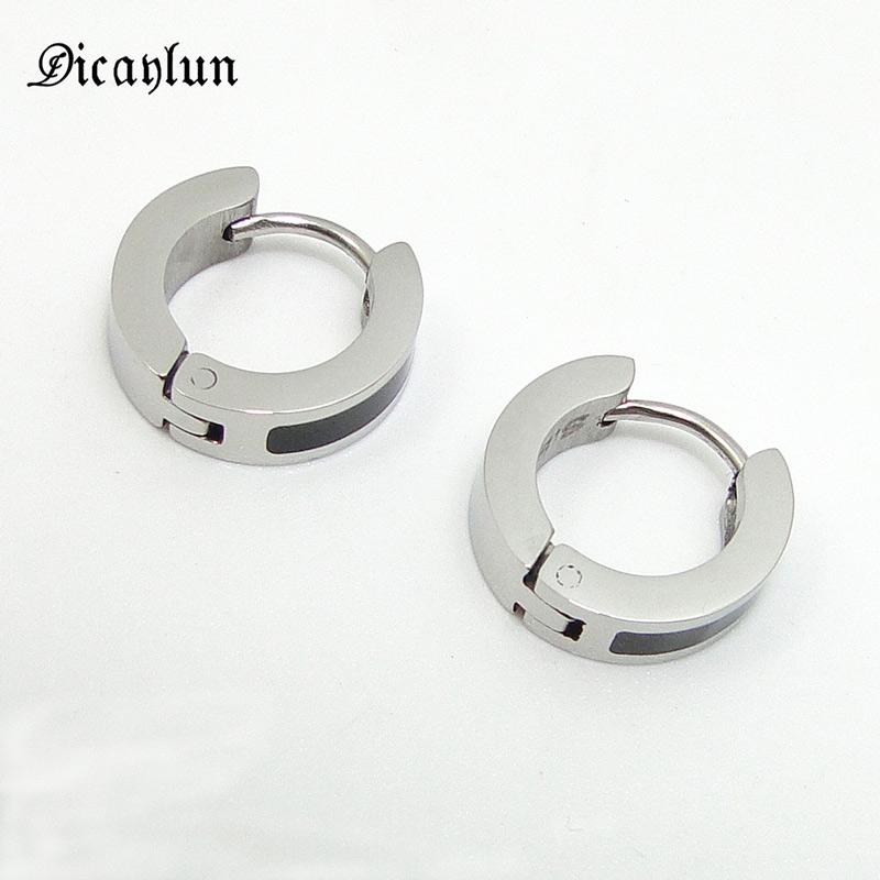 DICAYLUN Stainless Steel Hoop Earrings For Women Men Round Fashion Circle Earings steel Enamel Punk Jewelry Simple Girl Gifts
DICAYLUN Stainless Steel Hoop Earrings For Women Men Round Fashion Circle Earings steel Enamel Punk Jewelry Simple Girl Gifts