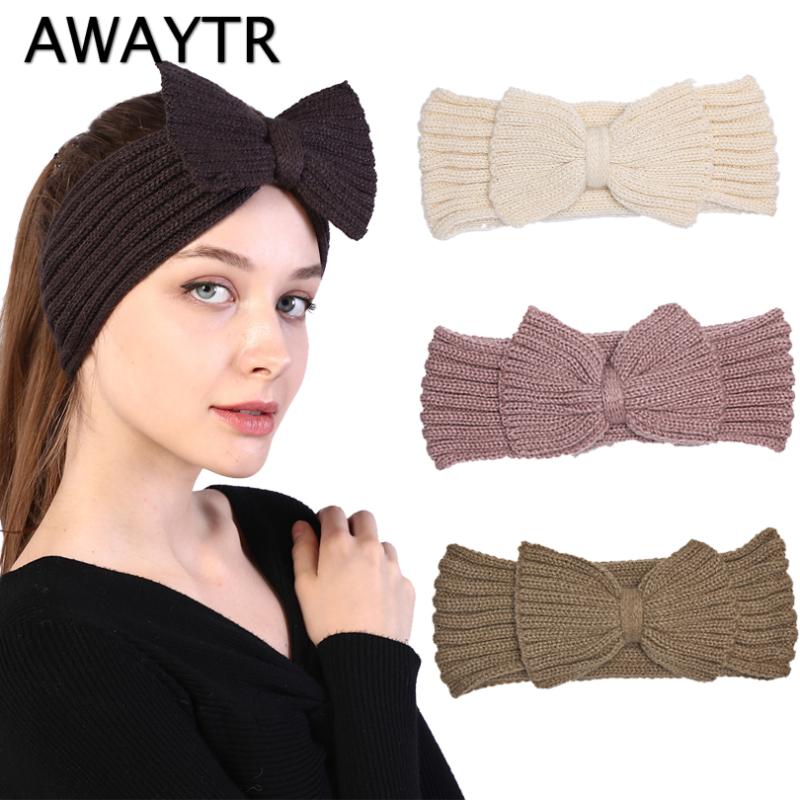 AWAYTR 1PC Winter Warm Ear Warmer Headwrap Xmas Girls Crochet Headband Knitted Bow Hairbands Hair Band Accessories
AWAYTR 1PC Winter Warm Ear Warmer Headwrap Xmas Girls Crochet Headband Knitted Bow Hairbands Hair Band Accessories