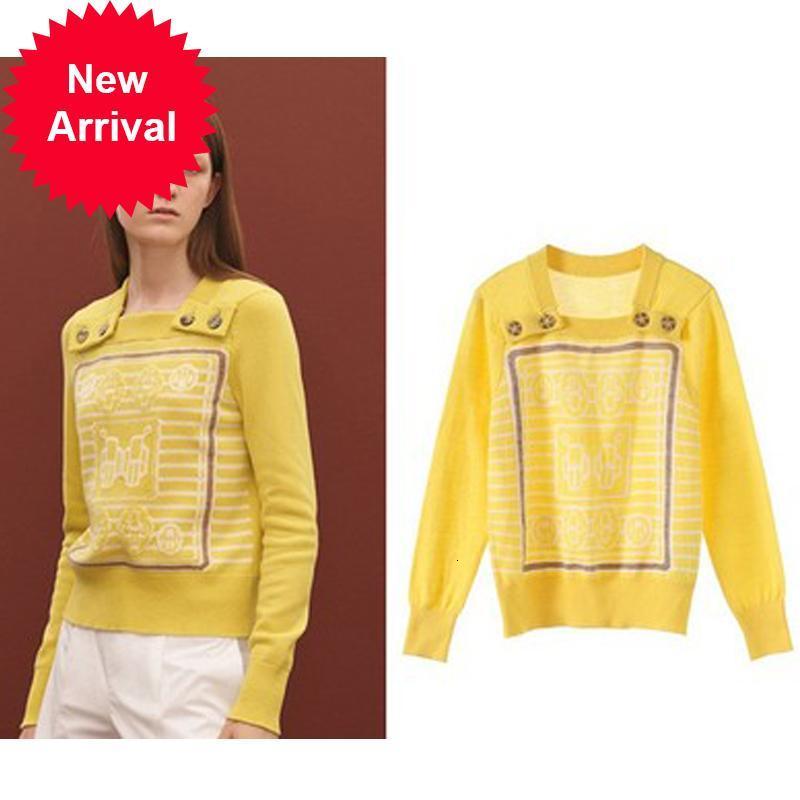 Runway 2021 New Winter Fashion Button Standard Geometric Turtleneck Square Sweater Woman's Luxury Jumper Designer BPM9, Yellow
Runway 2021 New Winter Fashion Button Standard Geometric Turtleneck Square Sweater Woman's Luxury Jumper Designer BPM9, Yellow