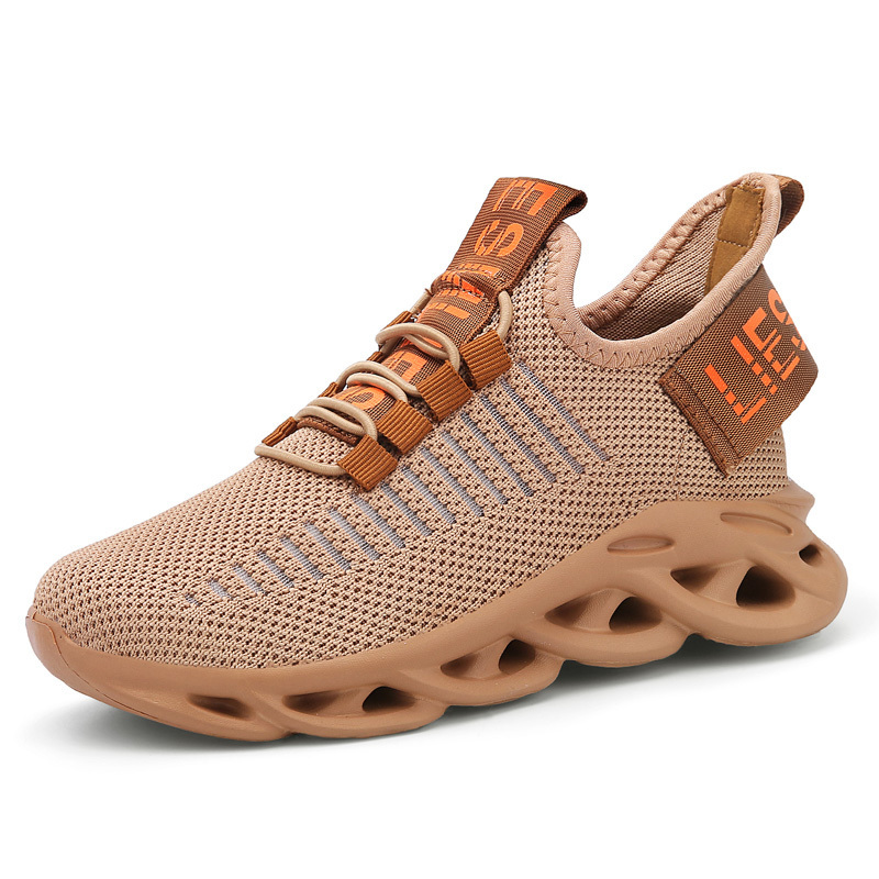 Sneakers Breathable Mesh Children Cutout Single Kids Net Child Flying Woven Boys Sport Shoes Girls Trainer Wavy Sole, Brown
Sneakers Breathable Mesh Children Cutout Single Kids Net Child Flying Woven Boys Sport Shoes Girls Trainer Wavy Sole, Brown