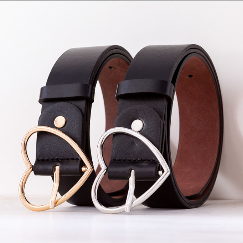 2021 New Korean of the Peach Heart Pendant Ring Love Casual Pu Leather Pin Buckle Still Belt Ezxe, Black
2021 New Korean of the Peach Heart Pendant Ring Love Casual Pu Leather Pin Buckle Still Belt Ezxe, Black