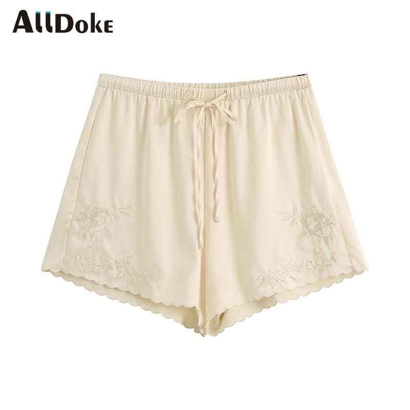 ALLDOKE high waist vintage embroidery shorts women summer drawstring ruffles stain casual beige flower office lady shorts mujer
ALLDOKE high waist vintage embroidery shorts women summer drawstring ruffles stain casual beige flower office lady shorts mujer
