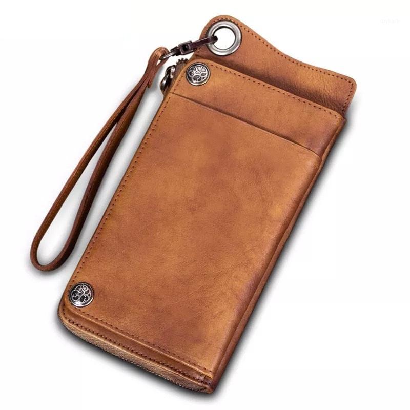 Vintage Hand Painted Zipper Closure Genuine Leather Men's Large Clutch Purse Natural Cow Skin Male Wristlets Bag Card Holders1, Brown
Vintage Hand Painted Zipper Closure Genuine Leather Men's Large Clutch Purse Natural Cow Skin Male Wristlets Bag Card Holders1, Brown