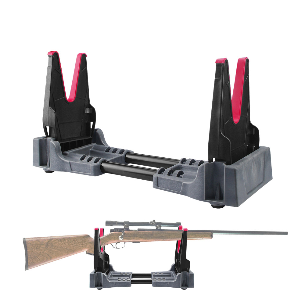 Adjustable Airsoft Display Cradle Holder Compact Range Vise Gun Stands Rifle Guns Cleaning and maintenance Racks, Bk
Adjustable Airsoft Display Cradle Holder Compact Range Vise Gun Stands Rifle Guns Cleaning and maintenance Racks, Bk