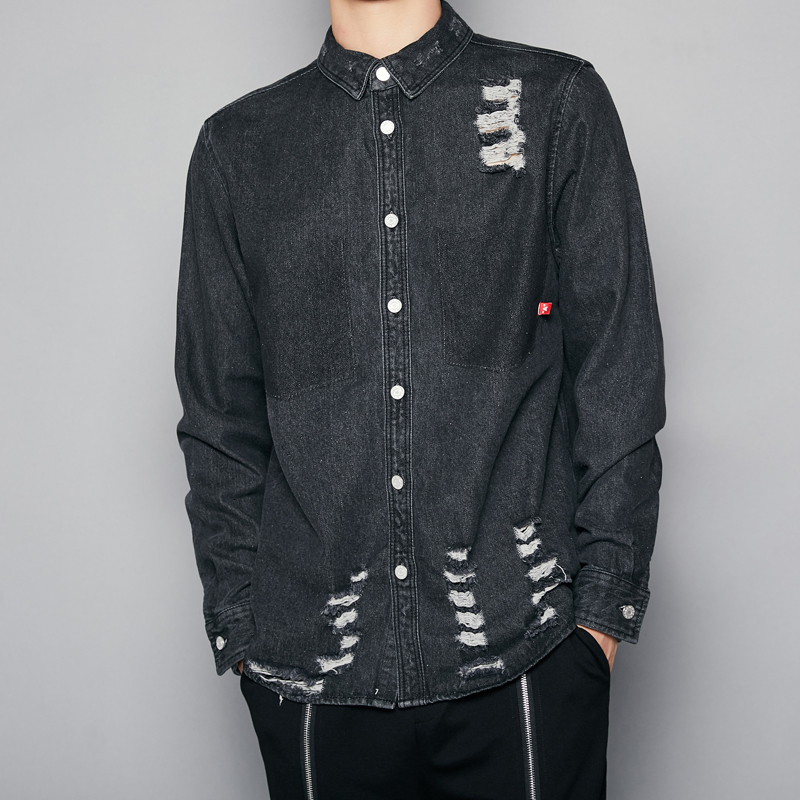 2021 New Original Fashion Wash, Wear Tear British Fashions Denim Long Sleeves Thin Man Shirt From Body. -3xl!!! 3Y4I, Blue.
2021 New Original Fashion Wash, Wear Tear British Fashions Denim Long Sleeves Thin Man Shirt From Body. -3xl!!! 3Y4I, Blue.