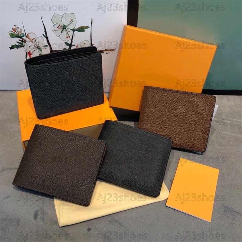Slender Wallet Practical Fashioned Monograms Checkered Card Slots Double-Fold Short Wallets Card Holders Luxurys Designers Purse wite box, 02
Slender Wallet Practical Fashioned Monograms Checkered Card Slots Double-Fold Short Wallets Card Holders Luxurys Designers Purse wite box, 02