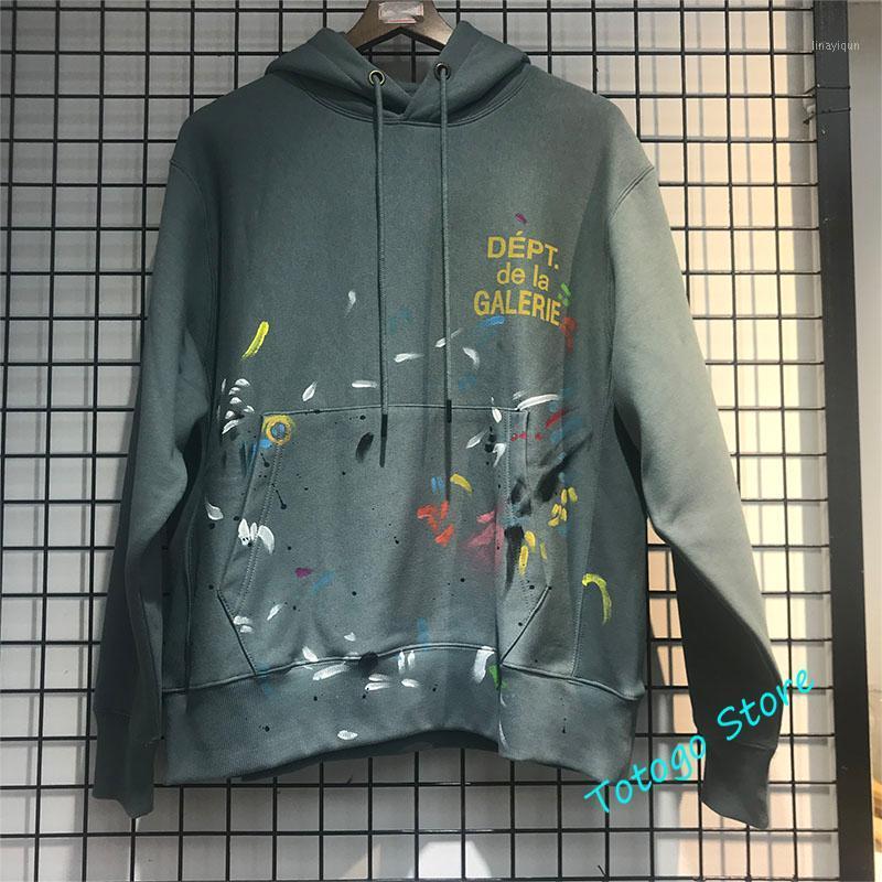 Hip-Hop Streetwear Graffiti Gallery Dept Hoodie Hoody Autumn Winter Heavy Fabric Manual Splash ink Gallery Dept Pullover Men1
Hip-Hop Streetwear Graffiti Gallery Dept Hoodie Hoody Autumn Winter Heavy Fabric Manual Splash ink Gallery Dept Pullover Men1