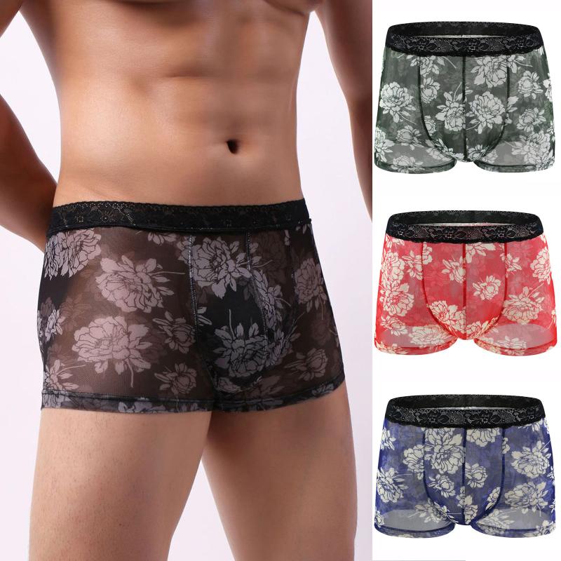 Sexy Underpants Boxer men 2021 Men's Underwear Boxer Briefs Printed Transparent Lace Breathable Underwear ropa interior hombre
Sexy Underpants Boxer men 2021 Men's Underwear Boxer Briefs Printed Transparent Lace Breathable Underwear ropa interior hombre