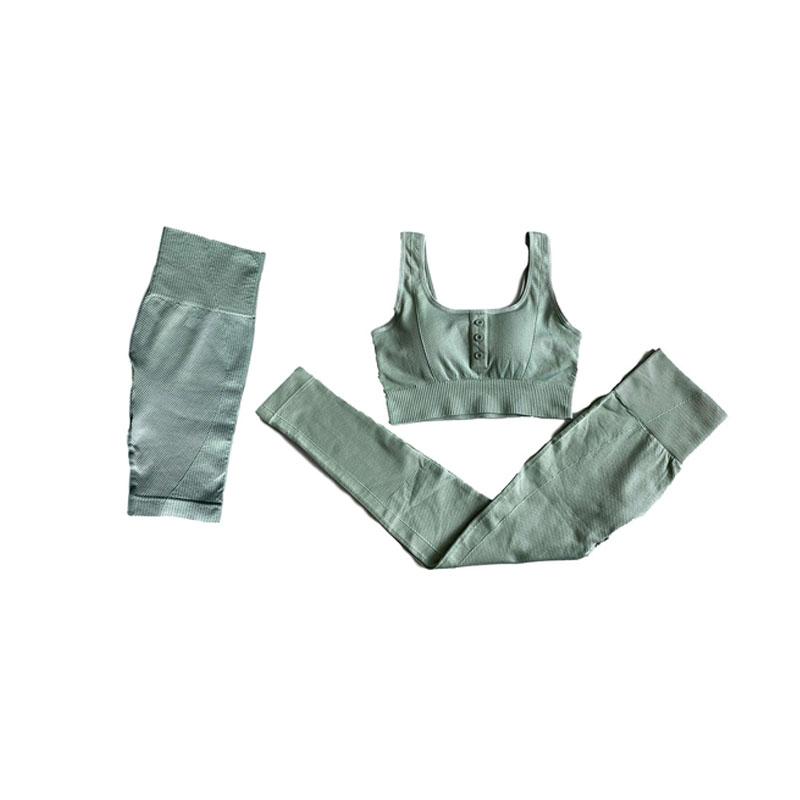 Women Vital Seamless Yoga Set Fitness Clothes High Waist Gym Leggings + Padded Push Up Sports Bra Running Sportswear Track Suit, Pants light blue
Women Vital Seamless Yoga Set Fitness Clothes High Waist Gym Leggings + Padded Push Up Sports Bra Running Sportswear Track Suit, Pants light blue