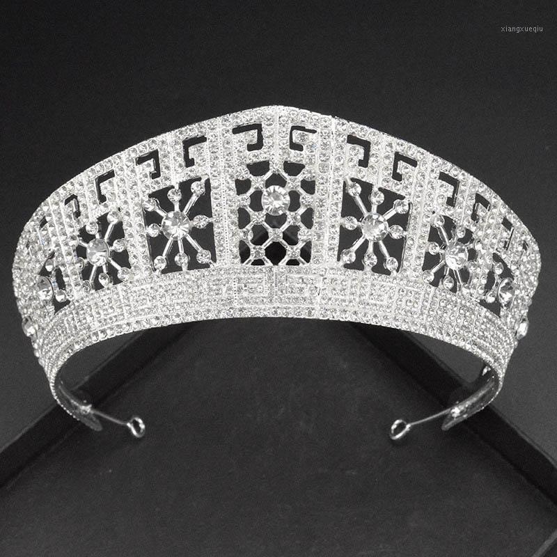 Luxury Handmade Rhinestone Bridal Crown Fashion Gold/Silver Color Tiaras Women Headpeice Headband Wedding Hair Jewelry Clips & Barrettes, Golden;silver
Luxury Handmade Rhinestone Bridal Crown Fashion Gold/Silver Color Tiaras Women Headpeice Headband Wedding Hair Jewelry Clips & Barrettes, Golden;silver