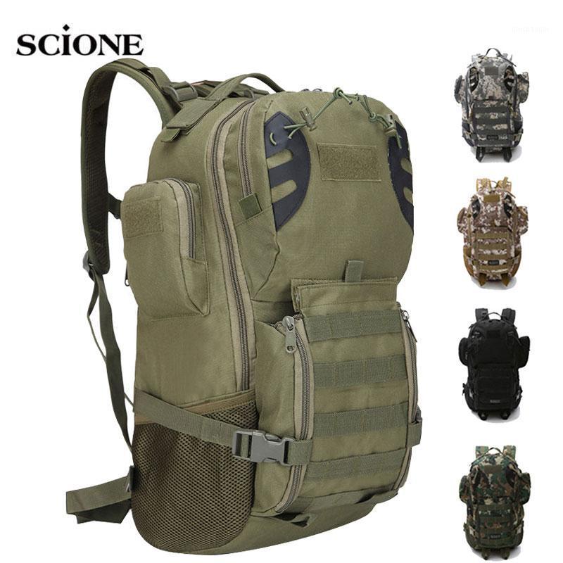 45L Backpack Tactical Rucksack Camping Hiking Bag Travel Sports Climbing Army Bags Molle Hunting Molle Outdoor XA943A1, Khaki
45L Backpack Tactical Rucksack Camping Hiking Bag Travel Sports Climbing Army Bags Molle Hunting Molle Outdoor XA943A1, Khaki