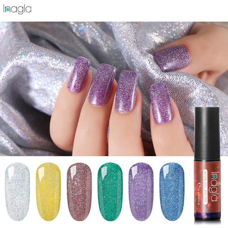 Inagla Nail Art Gel 5ML Pure Color UV LED Gel Nail Polish Long-lasting Neon Soak off Varnish Lacquer Lacquer UV Lamp, Base coat
Inagla Nail Art Gel 5ML Pure Color UV LED Gel Nail Polish Long-lasting Neon Soak off Varnish Lacquer Lacquer UV Lamp, Base coat