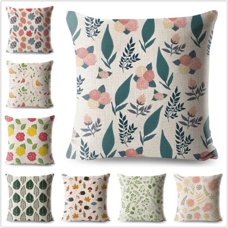 Green Leaf Cushion Cover for Sofa Home Linen Cotton 45*45 cm Square Decorative Printed Plant Pillow Case Throw Pillowcase1
Green Leaf Cushion Cover for Sofa Home Linen Cotton 45*45 cm Square Decorative Printed Plant Pillow Case Throw Pillowcase1