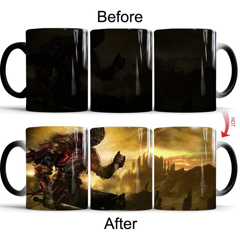 Dark Souls Color Changing Mug Hot Cold Heat Temperature Sensitive Mug Coffee Cup, Black
Dark Souls Color Changing Mug Hot Cold Heat Temperature Sensitive Mug Coffee Cup, Black