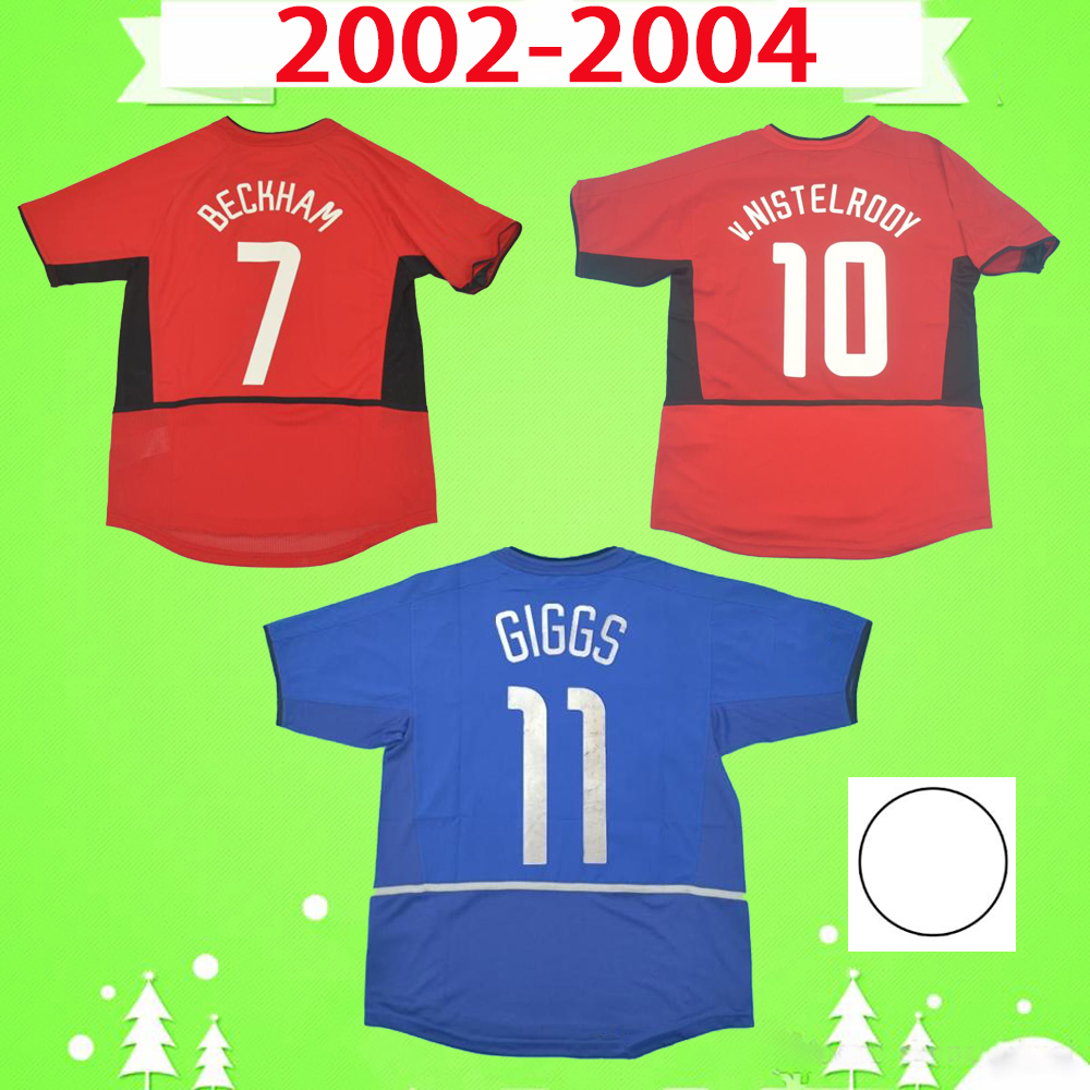 Manchester CUP 02 04 soccer jerseys v. Nistelrooy BECKHAM SOLSKJAER GIGGS RETRO 2002 2004 FOOTBALL SHIRT MAN Vintage UTD
Manchester CUP 02 04 soccer jerseys v. Nistelrooy BECKHAM SOLSKJAER GIGGS RETRO 2002 2004 FOOTBALL SHIRT MAN Vintage UTD