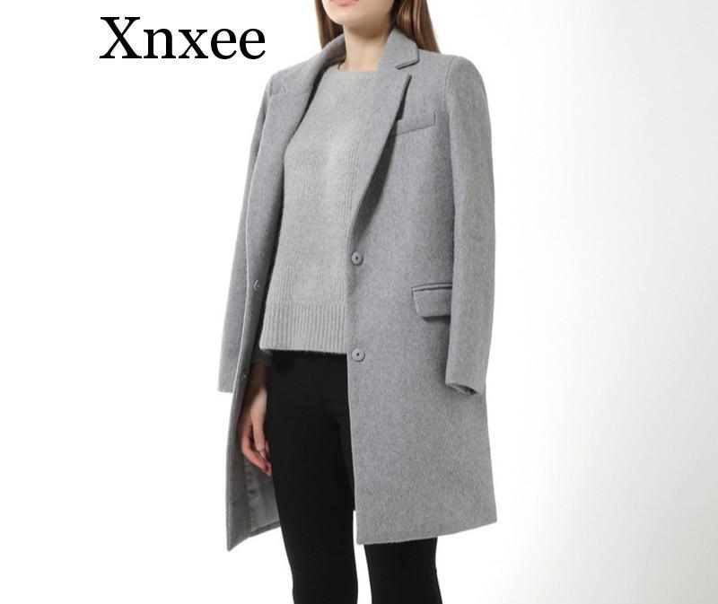 Xnxee Womens Wool Coats European Style High Quality Autumn Winter Jackets Slim Woolen Cardigan Gray Jacket Elegant Blend
Xnxee Womens Wool Coats European Style High Quality Autumn Winter Jackets Slim Woolen Cardigan Gray Jacket Elegant Blend