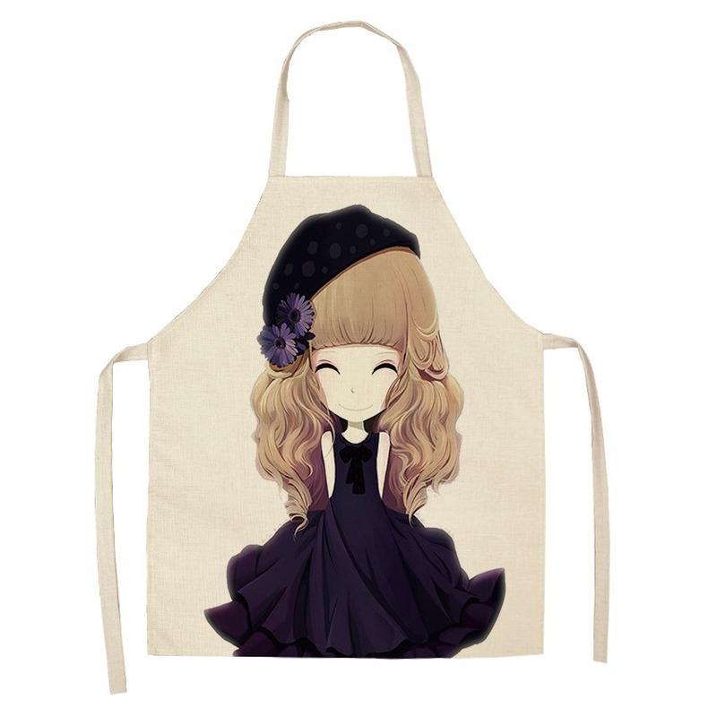 Aprons Cartoon Girls Apron Cotton Linen Kitchen For Woman Home Sleeveless Cooking Baking Waist Bib Tool
Aprons Cartoon Girls Apron Cotton Linen Kitchen For Woman Home Sleeveless Cooking Baking Waist Bib Tool