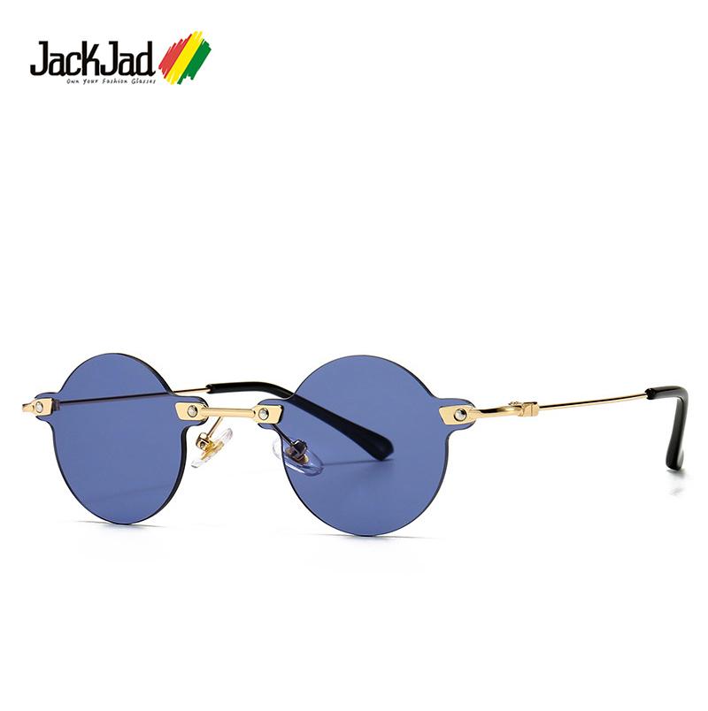 Sunglasses JackJad Modern Vintage Slim Round Rimless Style Tint Ocean Lens Fashion Brand Design Sun Glasses 8820
Sunglasses JackJad Modern Vintage Slim Round Rimless Style Tint Ocean Lens Fashion Brand Design Sun Glasses 8820