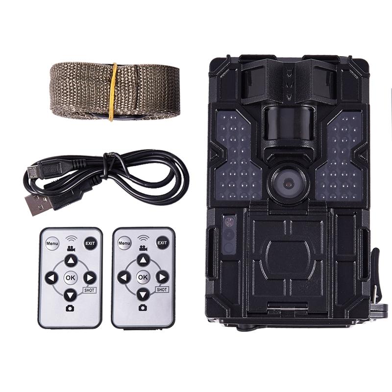20MP 30ftp HD 1080P Trail Camera Waterproof 48pcs LEDs IR Night Vision Hunting Camera 2inch Monitor Wildlife for Home Sec 
20MP 30ftp HD 1080P Trail Camera Waterproof 48pcs LEDs IR Night Vision Hunting Camera 2inch Monitor Wildlife for Home Sec