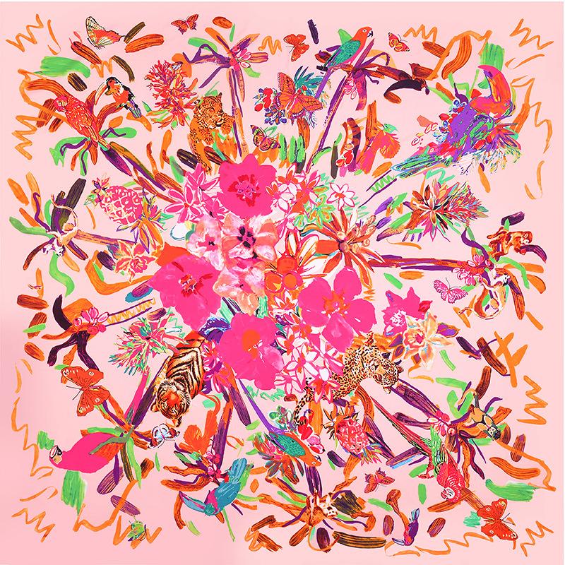 100% Real Silk Scarf For Ladies Brand Designer Scarves Spring Fall Gogh Oil Painting Square Scarves Wraps 130*130cm in stock
100% Real Silk Scarf For Ladies Brand Designer Scarves Spring Fall Gogh Oil Painting Square Scarves Wraps 130*130cm in stock