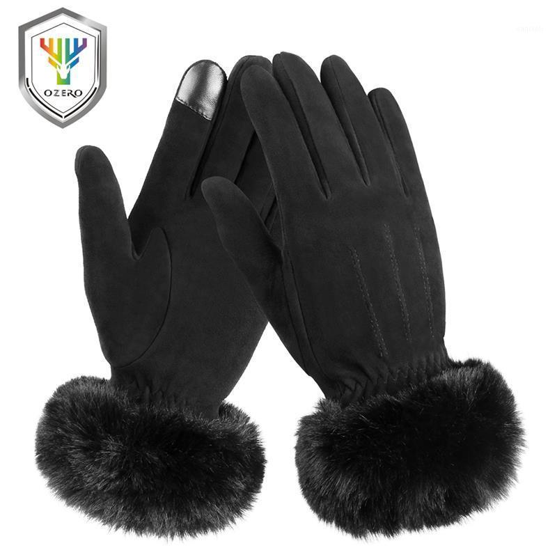 OZERO Winter Touchscreen Gloves Deerskin Suede Leather and Fur Cuff Womens Gloves Womens Winter with Touch Screen1, Black
OZERO Winter Touchscreen Gloves Deerskin Suede Leather and Fur Cuff Womens Gloves Womens Winter with Touch Screen1, Black