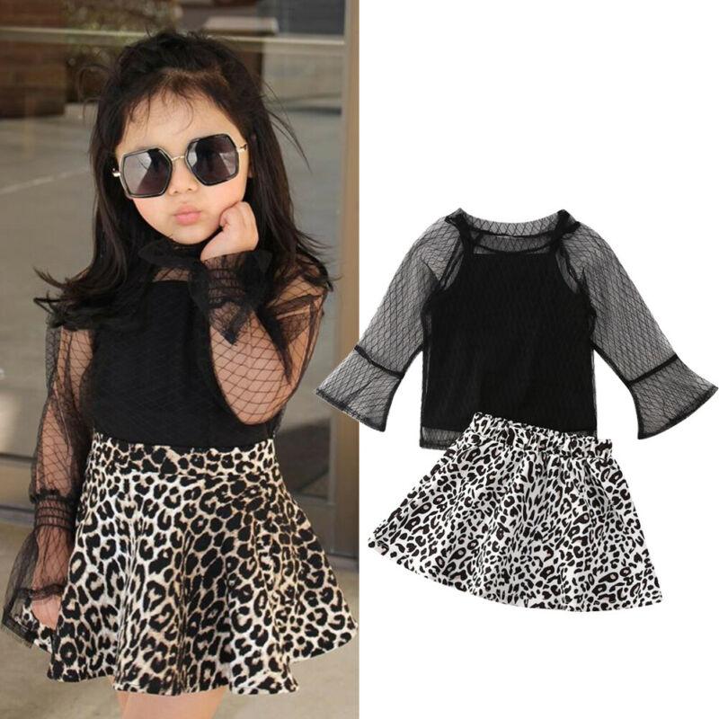 Clothing Sets 1-5Years Fashion Toddler Baby Girl Clothes Black Lace Mesh Cover Up+Vest Tops+Leopard Printed Tutu Skirt Outfit 3Pcs Set, White
Clothing Sets 1-5Years Fashion Toddler Baby Girl Clothes Black Lace Mesh Cover Up+Vest Tops+Leopard Printed Tutu Skirt Outfit 3Pcs Set, White