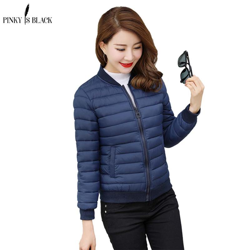 PinkyIsblack New winter jacket women baseball collar winter coat women down cotton warm jacket parka plus size short female coat, Black 
PinkyIsblack New winter jacket women baseball collar winter coat women down cotton warm jacket parka plus size short female coat, Black