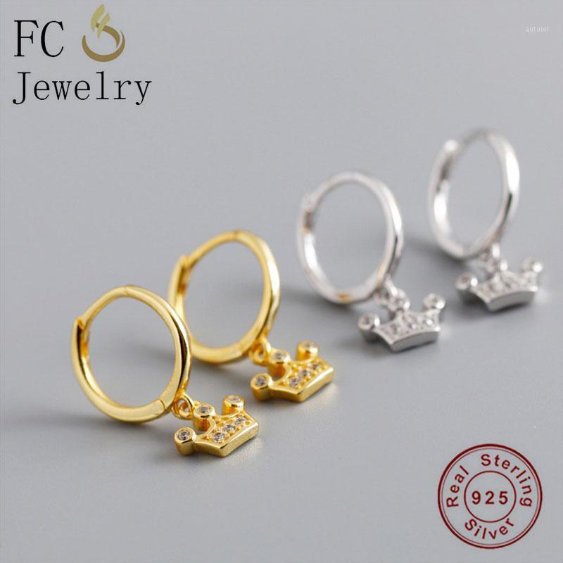 FC Jewelry 925 Silver Tiny Golden Princess Crown Cubic Zircon Pendant Piercing Hoop Earring For Women Ear Ring 2020 NEW ARRIVAL1
FC Jewelry 925 Silver Tiny Golden Princess Crown Cubic Zircon Pendant Piercing Hoop Earring For Women Ear Ring 2020 NEW ARRIVAL1