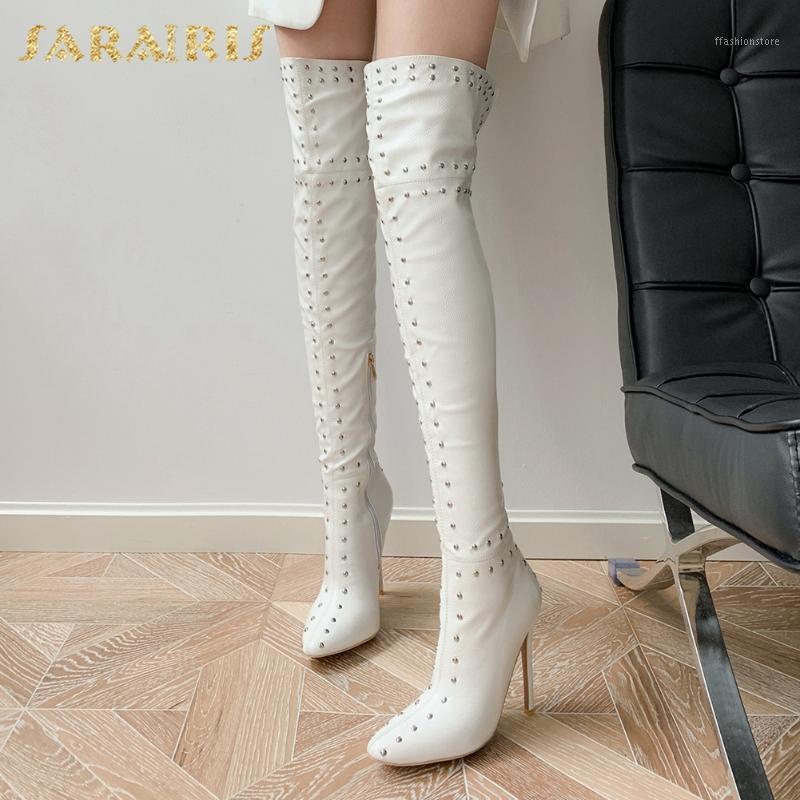Sarairis 2020 New Arrivals Pointed Toe Zipper Concise Shoes Ladies Boots Sexy Thin High Heels Rivet Over The Knee Boots Woman1, Black
Sarairis 2020 New Arrivals Pointed Toe Zipper Concise Shoes Ladies Boots Sexy Thin High Heels Rivet Over The Knee Boots Woman1, Black