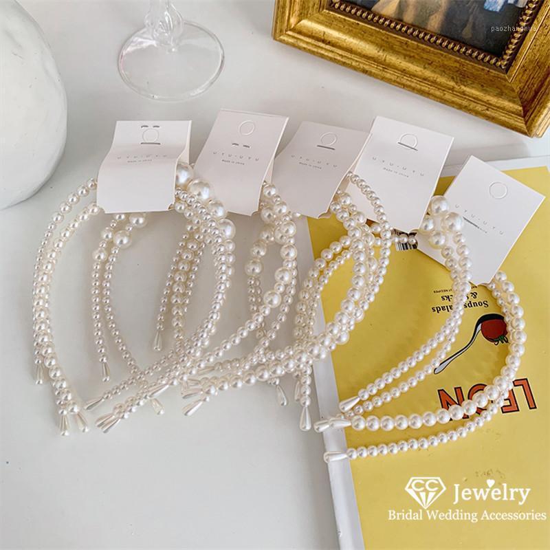 Pearl Hairband Headbands For Women Bridal Wedding Hair Accessories Bridesmaids Crown Jewelry Charm Girl Party Headwear Bk14 Clips & Barrette, Golden;silver
Pearl Hairband Headbands For Women Bridal Wedding Hair Accessories Bridesmaids Crown Jewelry Charm Girl Party Headwear Bk14 Clips & Barrette, Golden;silver