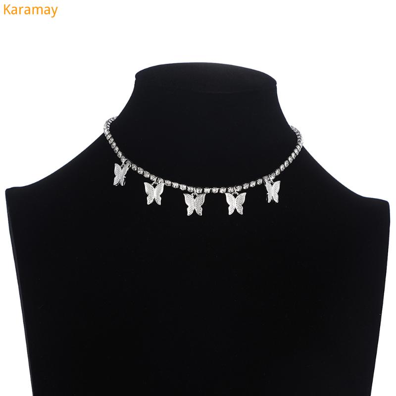 Butterfly Necklace For Women jewellery butterfly choker Shiny Crystal Clavicle Chain Bling Bling Jewelry
Butterfly Necklace For Women jewellery butterfly choker Shiny Crystal Clavicle Chain Bling Bling Jewelry