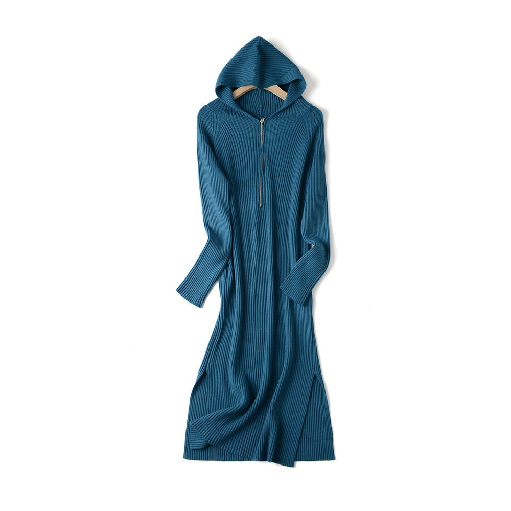 2021 New Casual Hooded Maix Dress Women Straight Sweater Autumn Winter Loose Long Thick Female Oversize Girl Knit O2r9, Black
2021 New Casual Hooded Maix Dress Women Straight Sweater Autumn Winter Loose Long Thick Female Oversize Girl Knit O2r9, Black