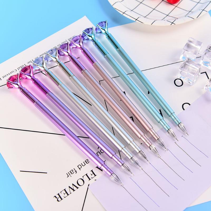 0.5mm Gel Pen Crystal Diamond 17.5cm Black Blue Gel Pen Classical Plastic Business Sign Pens School Office1
0.5mm Gel Pen Crystal Diamond 17.5cm Black Blue Gel Pen Classical Plastic Business Sign Pens School Office1