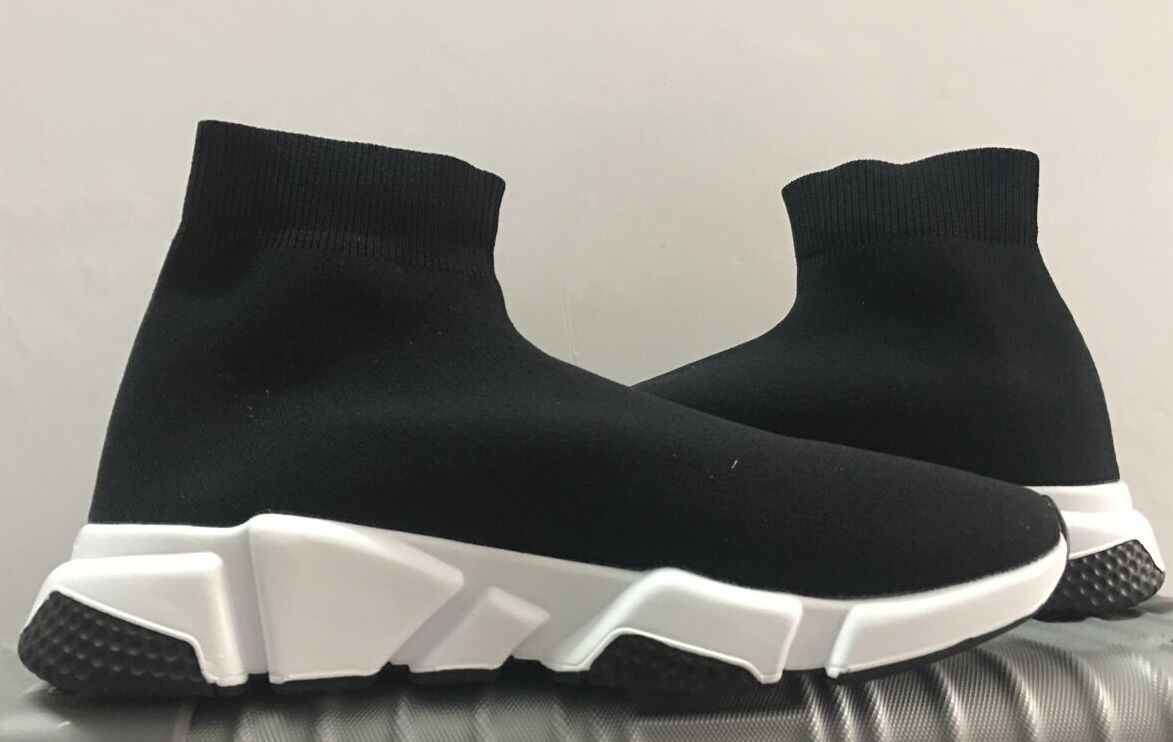 Fashion Women Shoes Mens Sock Speed Trainer Sneakers Knitting Slip-on High Quality Sports Shoe Comfort Chaussures Ankle Boots, Black
Fashion Women Shoes Mens Sock Speed Trainer Sneakers Knitting Slip-on High Quality Sports Shoe Comfort Chaussures Ankle Boots, Black