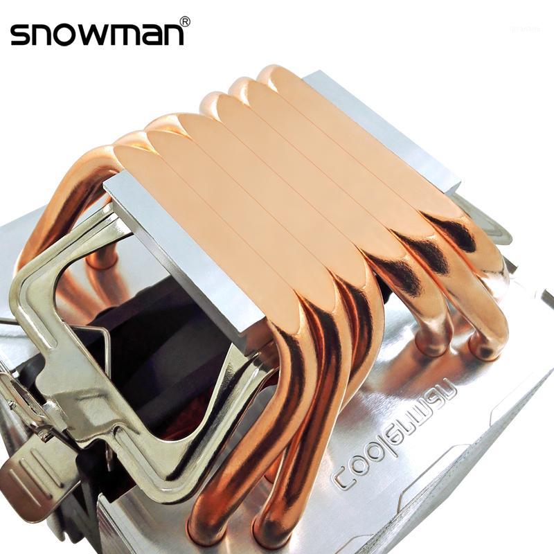 SNOWMAN 6 Heat Pipes CPU Cooler RGB 90mm PWM 4Pin PC quiet for Intel LGA 775 1150 1151 1155 1366 AMD AM2 AM3 AM4 CPU Cooling Fan1
SNOWMAN 6 Heat Pipes CPU Cooler RGB 90mm PWM 4Pin PC quiet for Intel LGA 775 1150 1151 1155 1366 AMD AM2 AM3 AM4 CPU Cooling Fan1